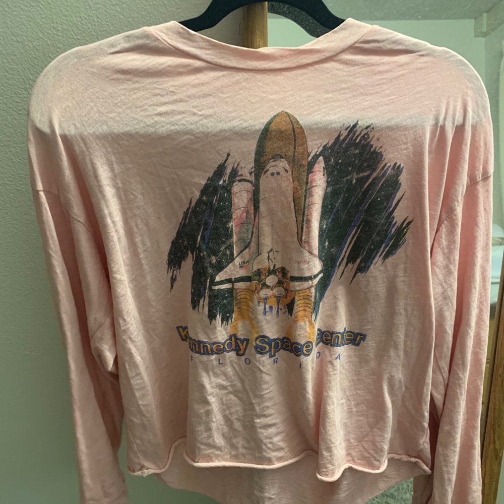 american eagle Long sleeve with NASA rocket